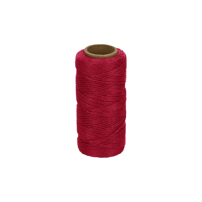 Hilos para albañil 65m 3Cabos ColorRojo, Truper 14046