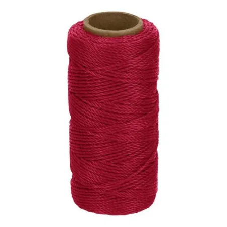 Hilos para albañil 65m 3Cabos ColorRojo, Truper 14046