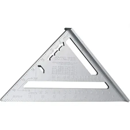  Escuadras para Muros de Yeso 12" x5mm AluminioLigero, Truper 15132 34.745763 Escuadras para Muros de Yeso 12" x5mm AluminioLige