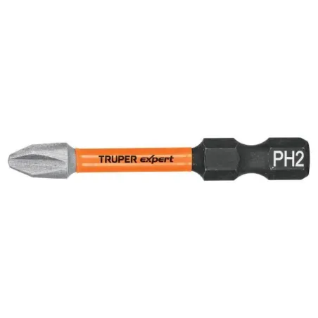  Juego de 5 puntas de impacto Phillips #2 x2” PH2, Truper 100820 6.779661 Juego de 5 puntas de impacto Phillips #2 x2 PH2, Trupe
