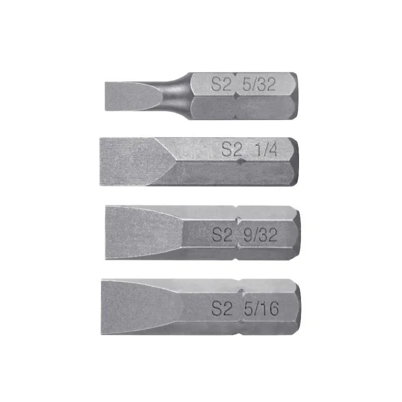 Puntas Planas 5/16" x25mm estuche 5 piezas, Truper 12170