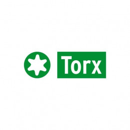 Puntas Torx T10 x50mm, estuches con 5 piezas, Truper 12213
