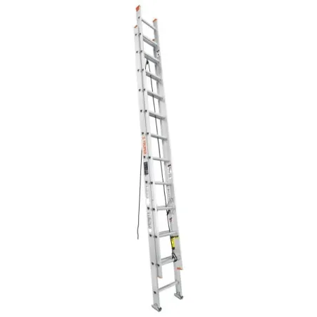 Escalera 24 Peldaños Telescopicas 175kg TipoII, P21kg Max7m, Truper 16759