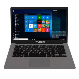 Notebook Hyundai Hybook, 14.1" HD IPS, Intel Celeron N4020, 1.10 / 2.80 GHz, 4GB LPDDR4