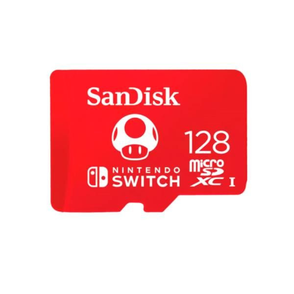 Memoria Flash microSDXC SanDisk, 128GB para Nintendo Switch