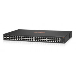 Switch HPE Aruba 6000, 48 Puertos 10/100/1000 Mbps + 4SFP, 104 Gbit/s (R8N86A)