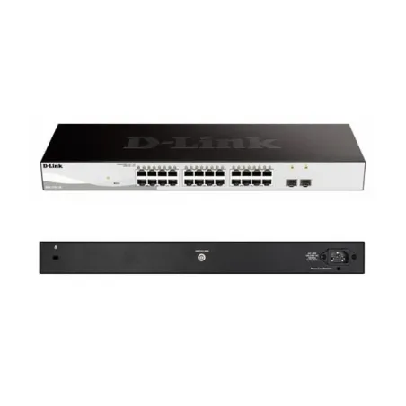  Switch D-Link DGS-1210-26, Capa L2/L3, 24 RJ-45 GbE, 2 puertos SFP 1GbE. 0 Switch D-Link DGS-1210-26, Capa L2/L3, 24 RJ-45 GbE,