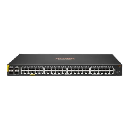  Switch HPE Aruba CX 6000, 48 Puertos 10/100/1000Mbps 4SFP, 104 Gbit/s 7082.20339 Switch HPE Aruba CX 6000, 48 Puertos 10/100/10