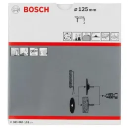 Kit de 8pz para pulido (Plato de goma esponja caperuza disco de lija x5), Bosch 0603004101 Bosch-Kit de 8pz para pulido (Plato d
