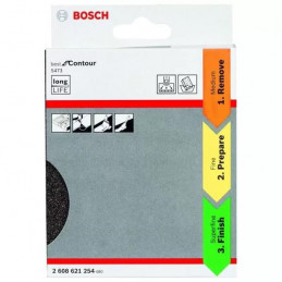 Kit x3 Esponja para Lijar Recto Medio Fino y Super Fino, Bosch 2608621253