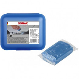 Masa Abrasiva 100g, Clay Lackpeeling blue, Elimina Suciedades tenaces de la pintura, Sonax 450.105