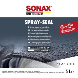 Sellador de Pintura Spray & Seal 5L Profiline, uso en Mojado, Sonax 243.500 Sonax-Sellador de Pintura Spray &amp; Seal 5L Profil