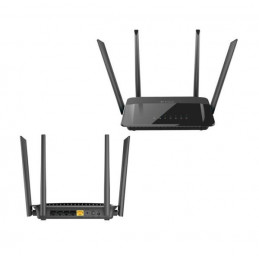 Router Ethernet Wireless D-Link AC1200, Dual Band, 2.4/5.0 GHz, 1 RJ-45 WAN, 4 RJ-45 LAN