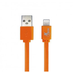 Cable de carga y sincronización Lightning USB macho a Lightning macho, Xtech XTG-236