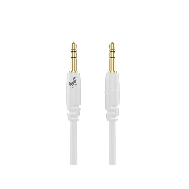 Cable de audio 3.5mm miniconector macho a miniconector macho, Xtech XTG-232