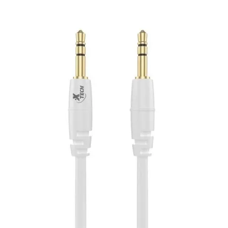  Cable de audio 3.5mm miniconector macho a miniconector macho, Xtech XTG-232 51.694915 Cable de audio 3.5mm miniconector macho a