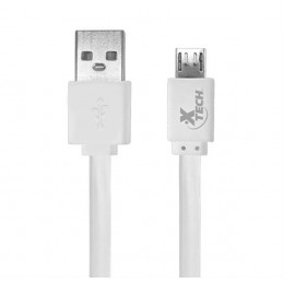 Cable micro USB de carga y sincronizacion USB (M) a Micro-USB tipo B (M), Xtech XTG-231