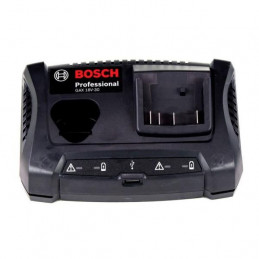 Cargador de Baterias Bosch GAX18V-30 3Ah Multicargador 12/14.4/18/USB, Bosch 2607226003