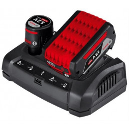 Cargador de Baterias Bosch GAX18V-30 3Ah Multicargador 12/14.4/18/USB, Bosch 2607226003