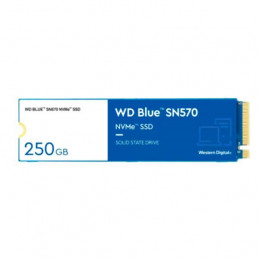 Unidad de estado solido Western Digital Blue SN570, 250GB M.2 2280, PCIe Gen 3.0 x4 NVMe