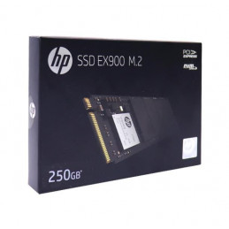 Unidad en estado solido HP EX900, 250GB, M.2, 2280, PCIe Gen 3x4, NVMe 1.3