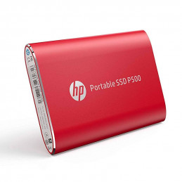 Disco duro externo estado sólido HP P500, 500GB, Rojo, USB 3.1 Tipo-C