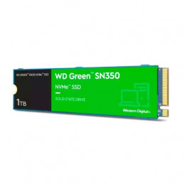 Unidad de estado solido Western Digital Green SN350 NVMe 1TB M.2 2280, PCIe Gen3 x4