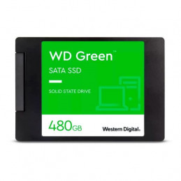 Unidad de estado solido Western Digital Green, WDS480G3G0A, 480GB, SATA 2.5