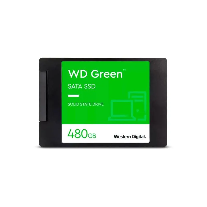 Unidad de estado solido Western Digital Green, WDS480G3G0A, 480GB, SATA 2.5