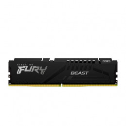 Memoria Ram Kingston Fury Beast 16GB 4800MHz DDR5 KF548C38BB-16, Negro