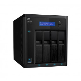 Unidad de almacenamiento en red Western Digital My Cloud EX4100, 16TB, 4 bahias, LAN