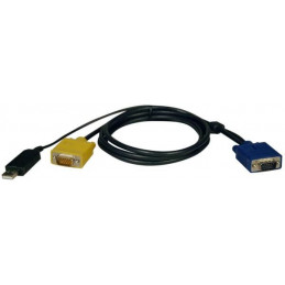 Cable Tripp-Lite P776-006 1.80m 2VGA USB Multiplexor KVMs