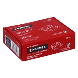 Bisagras Rectangular Inoxidable 2" x1-1/2" Acero Dorado CMbola 1.2mm Hermex 43201 Hermex-Bisagra rectangular Inoxidable 2" Cabez