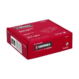 Bisagras Rectangular Inoxidable 3-1/2" x2-1/8" Acero Dorado CMbola 1.6mm Hermex 43204 Hermex-Bisagra rectangular Inoxidable 3 1/