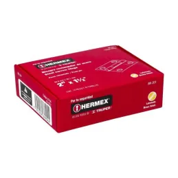 Bisagras Rectangular 2" x1-1/2" Acero Dorado CMbola 1.1mm Hermex 43194 Hermex-Bisagra rectangular de acero dorado 2" x 1 1/2" Ca