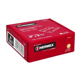 Bisagras Rectangular 4" x2-3/4" Acero Dorado CMbola 1.8mm Hermex 43198 Hermex-Bisagra rectangular de acero dorado 4" x 2 3/4" Ca