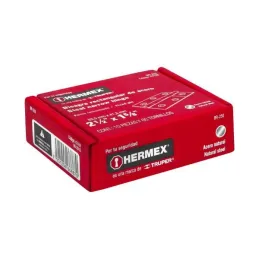 Bisagras Rectangular 2-1/2" x1-5/8" Acero Pulido CMbola 1.3mm Hermex 43188 Hermex-Bisagra rectangular de acero pulido 2 1/2" x 1