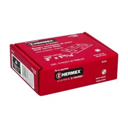 Bisagras Rectangular 3" x2" Acero Pulido CMbola 1.4mm Hermex 43189 Hermex-Bisagra rectangular de acero pulido 3" x 1 15/16" Cabe
