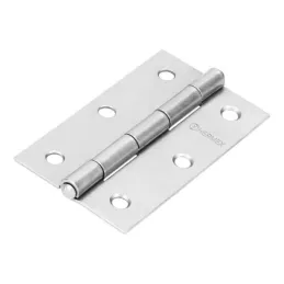 Bisagras Rectangular 3-1/2" x2-1/8" Acero Pulido CMbola 1.6mm Hermex 43189 Hermex-Bisagra rectangular de acero pulido 3 1/2" x 2
