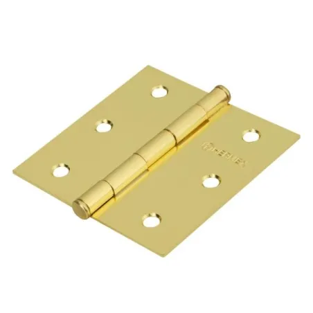  Bisagras cuadrada 3" Acero Dorado Capuchina Cplana 1.4mm Hermex 28800 1.694915 Bisagra cuadrada de acero dorado 3" Cabeza plana