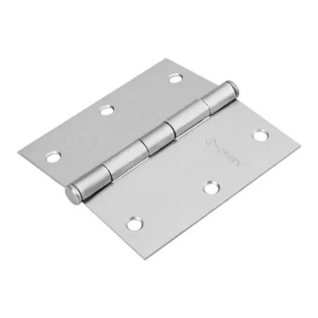  Bisagras cuadrada 3-1/2" Acero Cromo Mate Capuchina Cplana 1.4mm Hermex 23688 2.288136 Bisagra Cuadrada 3 1/2" Capuchina Acero 