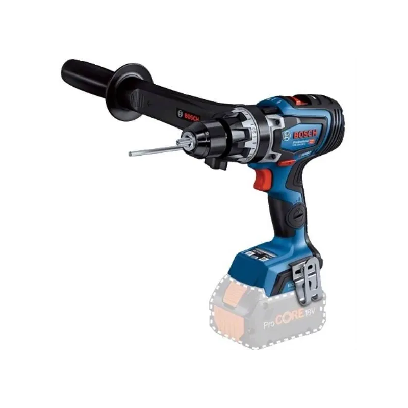 Taladro Percutor GSB 18V-150 C Biturbo 1/2" Brushless Baretool SinBateria/Cargador Bosch 06019J51E0