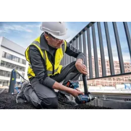 Taladro Percutor GSB 18V-150 C Biturbo 1/2" Brushless 2Bat4AH Maletin L-BOXX Bosch 06019J51E1 Bosch-Taladro Percutor GSB 18V-150