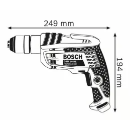 Taladro GBM 10 RE Professional 600W 3/8" Bosch 06014736E0 Bosch-Taladro GBM 10 RE Professional 600W 3/8" Bosch 06014736E0 Potent