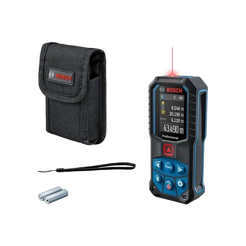 Medidor Laser de Distancia GLM 50-27 C Profesional 50M Lrojo IP65 Bluetooth Bosch 0601072T00