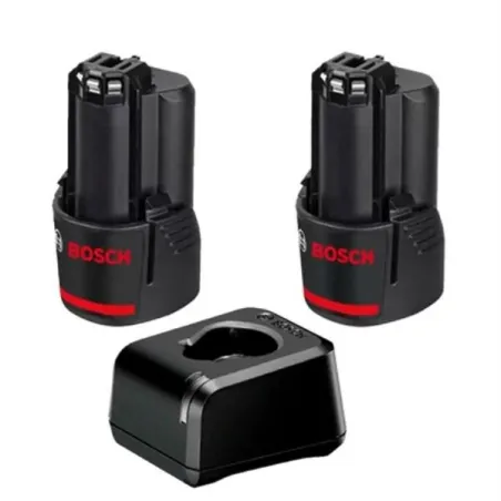 Kit 2 Baterías mas Cargador Bosch 12V 2.0Ah Bosch 1600A021KS