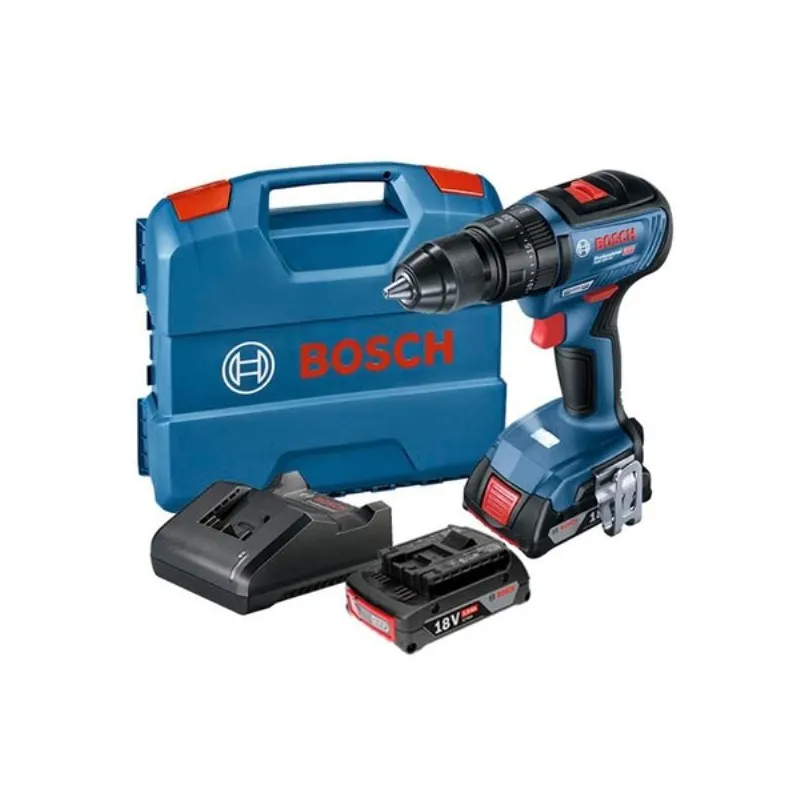 Taladro Percutor GSB 18V-50 18V 2Bat Brushless MP Bosch 06019H51E0