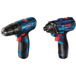 Taladro Percutor GSB 120 + Impacto GDR 120 12V MP Bosch 06019G81E3 Bosch-Taladro Percutor GSB 120 + Impacto GDR 120 12V MP Bosch