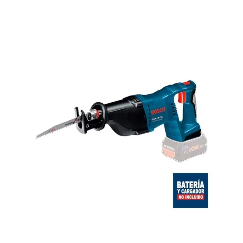 Sierra Sable GSA 18V-LI Profesional 18V Baretool SinBateriaCargador Bosch 060164J000