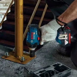 Llave de Impacto GDS 18V-400 Brushless 18V Baretool SinBateriaCargador Bosch 06019K00E1 Bosch-Llave de Impacto GDS 18V-400 Brush